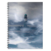 Carnet Phare dans la tempête - Mer Baltique (Devant)