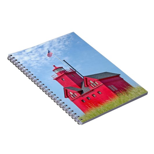 Carnet Phare de Big Red Michigan (Côté Droit)