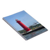 Carnet Phare de Grand Haven Michigan (Côté Droit)