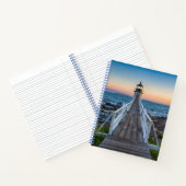 Carnet Phare de Marshall Point au coucher du soleil (Intérieur)