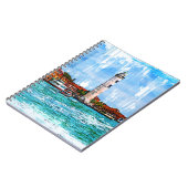 Carnet Phare de Murano, Venise, Italie. (Côté gauche)