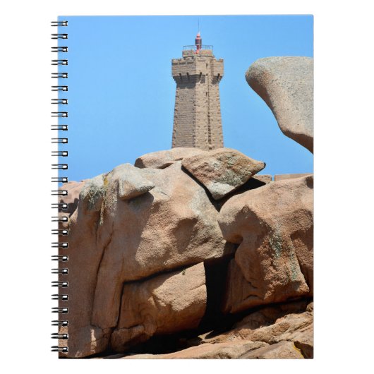 Carnet Phare de Ploumanac'h en France Carte postale Ceram (Devant)