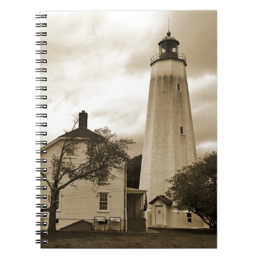 Carnet Phare de Sandy Hook (Devant)