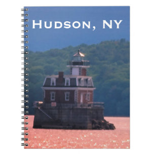 Carnet Phare d'Hudson Athens - Lumière de la ville d'Huds