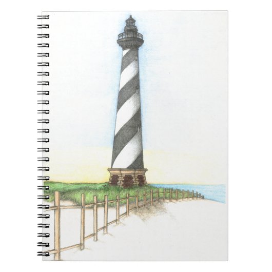 Carnet Phare du cap Hatteras (Devant)