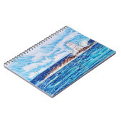 Carnet Phare en bleu (Côté gauche)