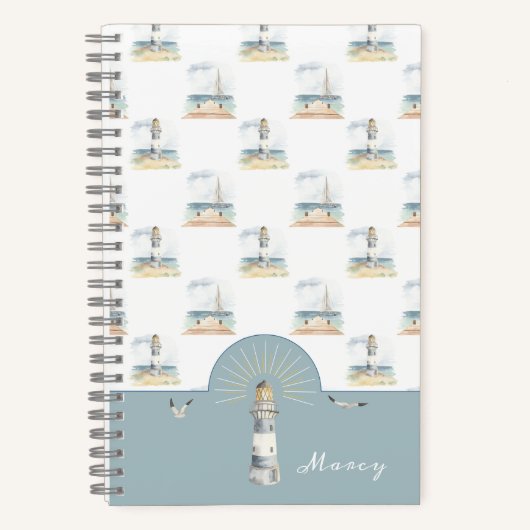 Carnet Phare et voilier Dream Beach (Recto)