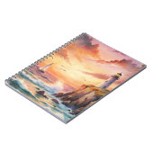 Carnet Phare sur une falaise (Côté gauche)