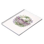 Carnet Pharmacist Curating Health Apothecary Botanical (Côté gauche)