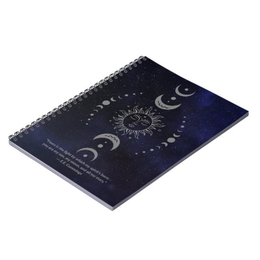 Carnet Phases de lune (Côté gauche)