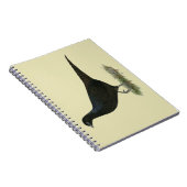 Carnet Pheasant noir Hen (Côté Droit)