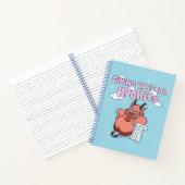 Carnet Phil - Giving Up is for Rookies Notebook (Intérieur)