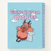 Carnet Phil - Giving Up is for Rookies Notebook (Dos)