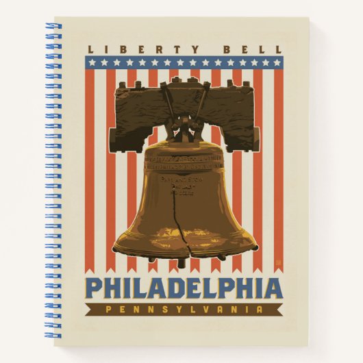 Carnet Philadelphie | Liberty Bell (Devant)