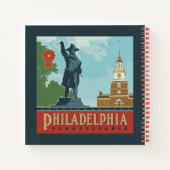 Carnet Philadelphie, PA | Indépendance (Dos)