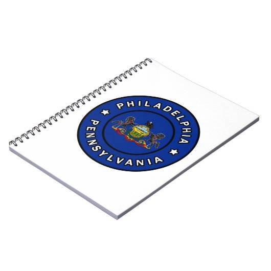 Carnet Philadelphie Pennsylvanie (Côté gauche)