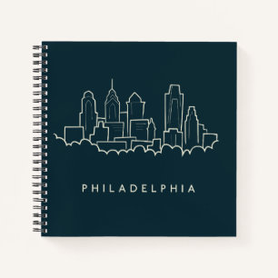 Carnet Philadelphie Pennsylvanie Skyline