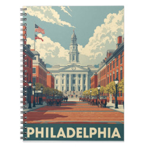 Carnet Philadelphie vintage