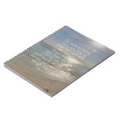 Carnet Philippiens 4:13 Peace Bible Verse Beach Christian (Côté gauche)