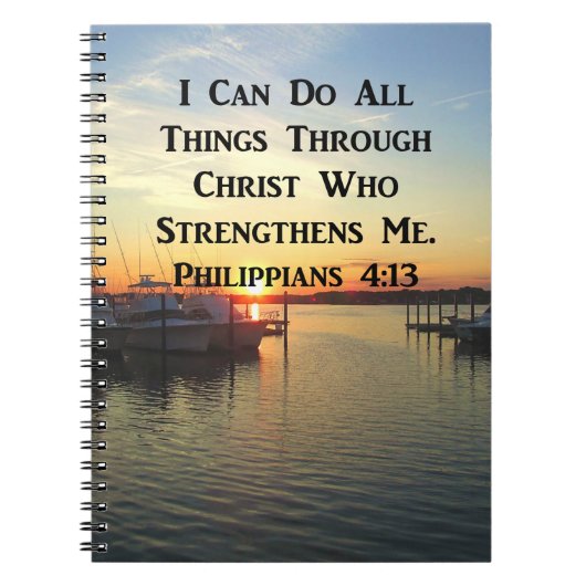 CARNET PHILIPPIENS ATTAQUANTS 4:13 SCRIPTURE (Devant)