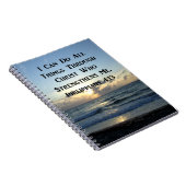 CARNET PHILIPPIENS INSPIRANTS 4:13 SCRIPTURE VERSE (Côté Droit)