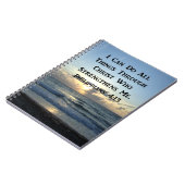 CARNET PHILIPPIENS INSPIRANTS 4:13 SCRIPTURE VERSE (Côté gauche)