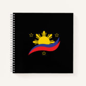 Carnet Philippines Philippin Pilipino Drapeau (Devant)
