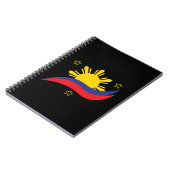 Carnet Philippines Philippin Pilipino Drapeau (Côté gauche)