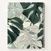Carnet Philodendren Feuille (Dos)