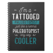 Carnet Phlébotomiste tatoué Tatouage encré Phlebotomie (Devant)