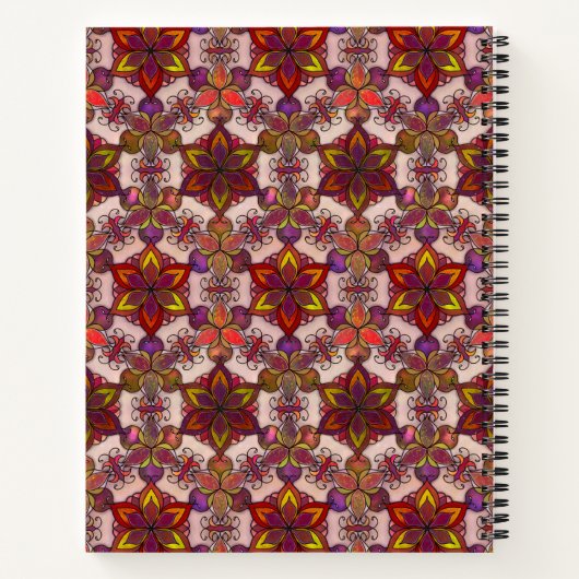 Carnet “Phlox Cherryfire” (Dos)