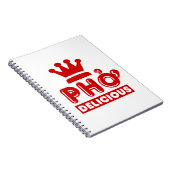 Carnet Pho King Delicious (Côté Droit)