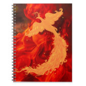 Carnet Phoenix et feu (Devant)