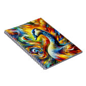 Carnet Phoenix Oie Flamme (Côté Droit)