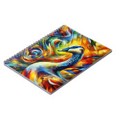 Carnet Phoenix Oie Flamme (Côté gauche)