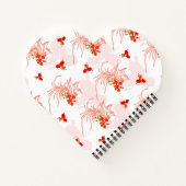 Carnet Phoenix Oiseau Et Phoenix Fleur Motif Sans Faille (Dos)