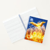 Carnet Phoenix Oiseau S'ÉLÈVE AU-DESSUS DE VOS PROBLÈMES (Intérieur)