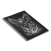 Carnet Phoenix renaissant des flammes par BurnsInHell (Côté Droit)