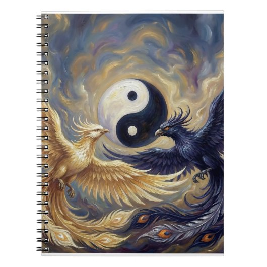 Carnet Phoenix Yin Yang Balance Notebook (Devant)