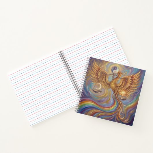 Carnet Phoenix Yin Yang Balance Notebook (Intérieur)