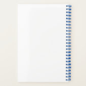 Carnet Phonetic Alphabet Police Spiral Notebook Blue (Verso)