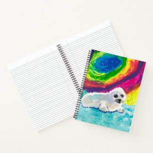 Carnet Phoque bébé "Art by Kids"