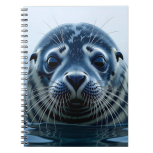 Carnet Phoque mignon de près