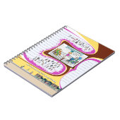 Carnet photo à spirale | Encourager les idées cade (Côté gauche)