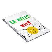 Carnet photo à spirale LA BELLE VIE! (Côté Droit)