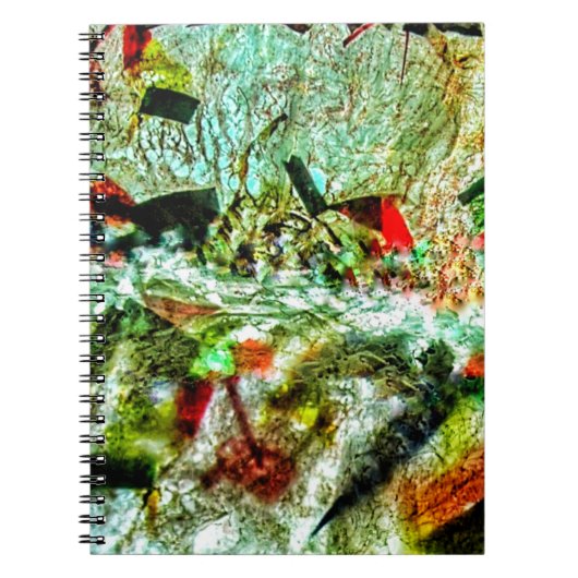 Carnet photo abstrait blanc doux, Chipper (Devant)