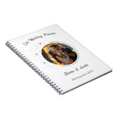 Carnet Photo Anemone sur Wedding planner blanc (Côté Droit)