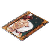 Carnet photo Art déco Vintage Lady Starry Spiral (Côté gauche)