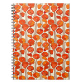 Carnet photo Art Nouveau Poppies (Devant)