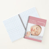 Carnet Photo Bébé Fancy Cute | Rose et blanc | Devis (Intérieur)